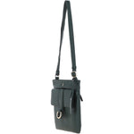 Ashwood Leather Crossbody Bag Ever Green: 64033