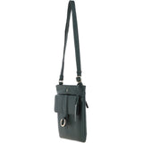 Ashwood Leather Crossbody Bag Ever Green: 64033