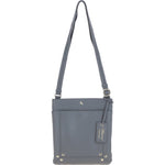 XSpirit' Leather Crossbody Bag Charcoal Grey: 63033/CB4