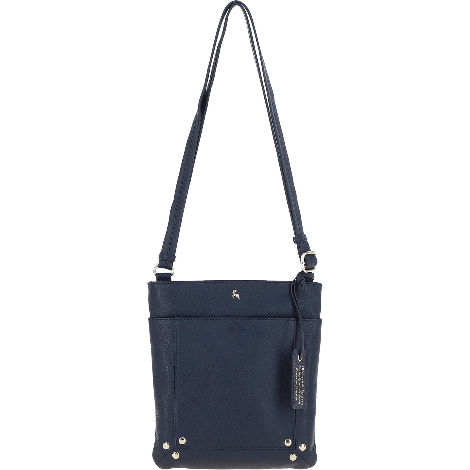 XSpirit' Leather Crossbody Bag Navy: 63033/CB4