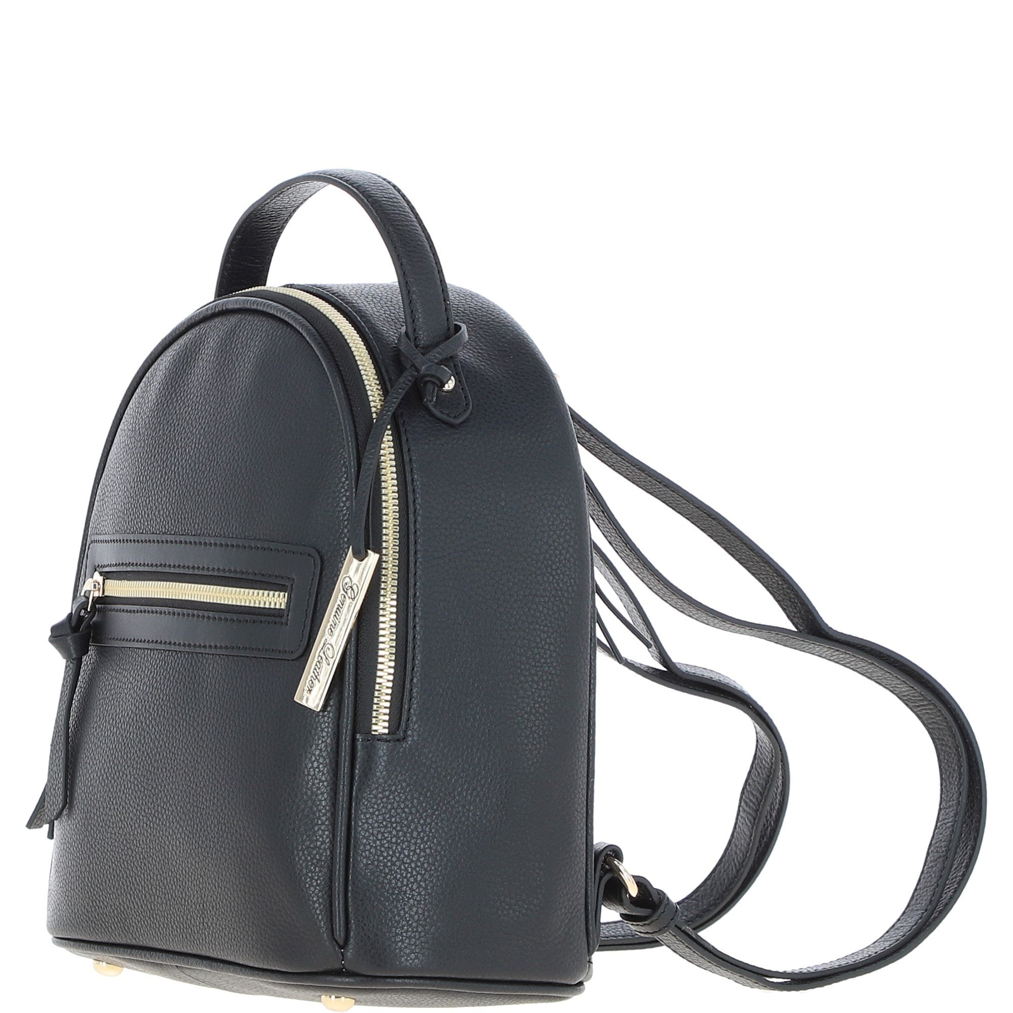 Ashwood Small Leather Backpack Black: Z-74