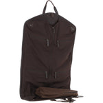 Mens Leather Suit Carrier Brown: Savile