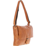 Ashwood Waxy Leather Messenger Bag Tan: David