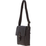 Ashwood Leather Flight Bag  Brown: Dean