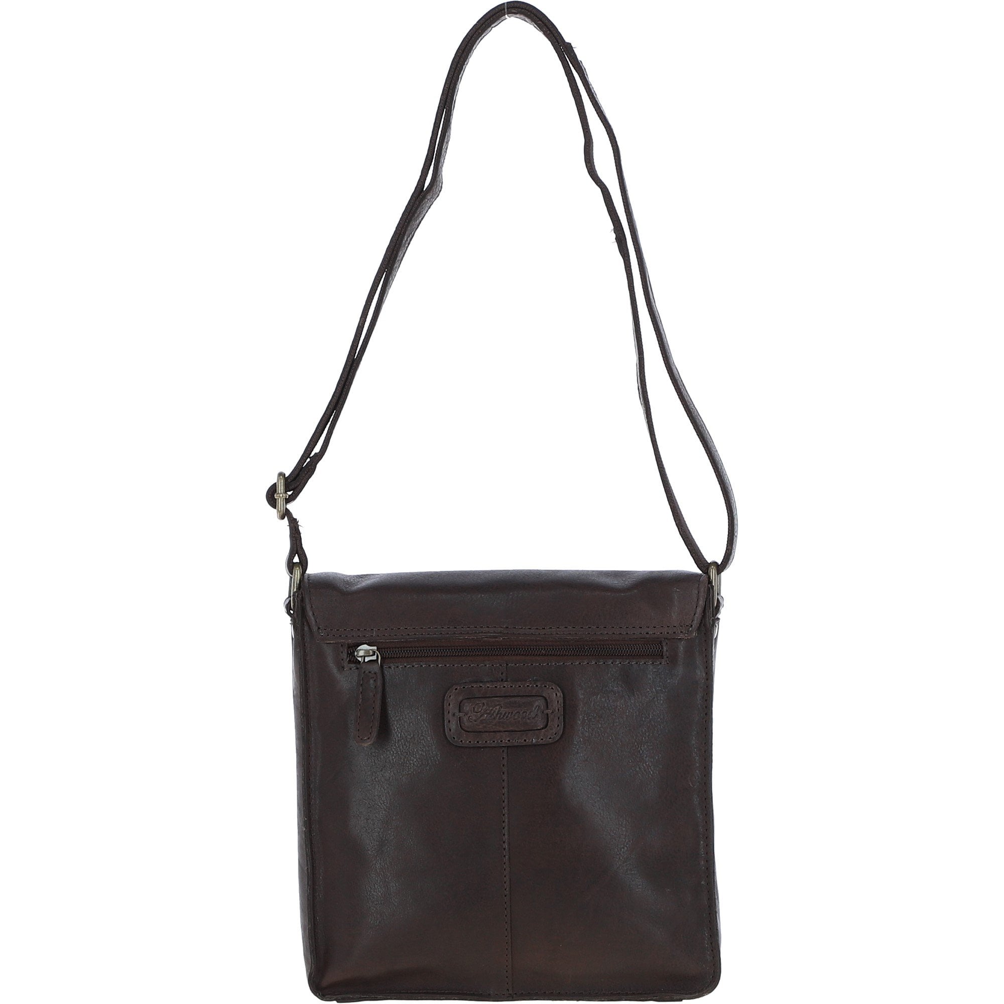 Ashwood Leather Flight Bag  Brown: Dean