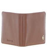 Leather Classic 8 Card Billfold Wallet Tan: GB-801