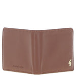 Gabicci Leather 4 Card Billfold Wallet Tan: GB-802