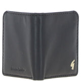 Gabicci Small Leather 6 Card Billfold Wallet Black: GB-803