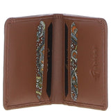 Gabicci Small Leather 6 Card Billfold Wallet Tan: GB-803