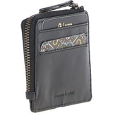 Gabicci Leather Card Holder Black: GB-805