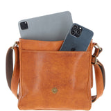Ashwood Leather Flight Bag  Tan: Dean