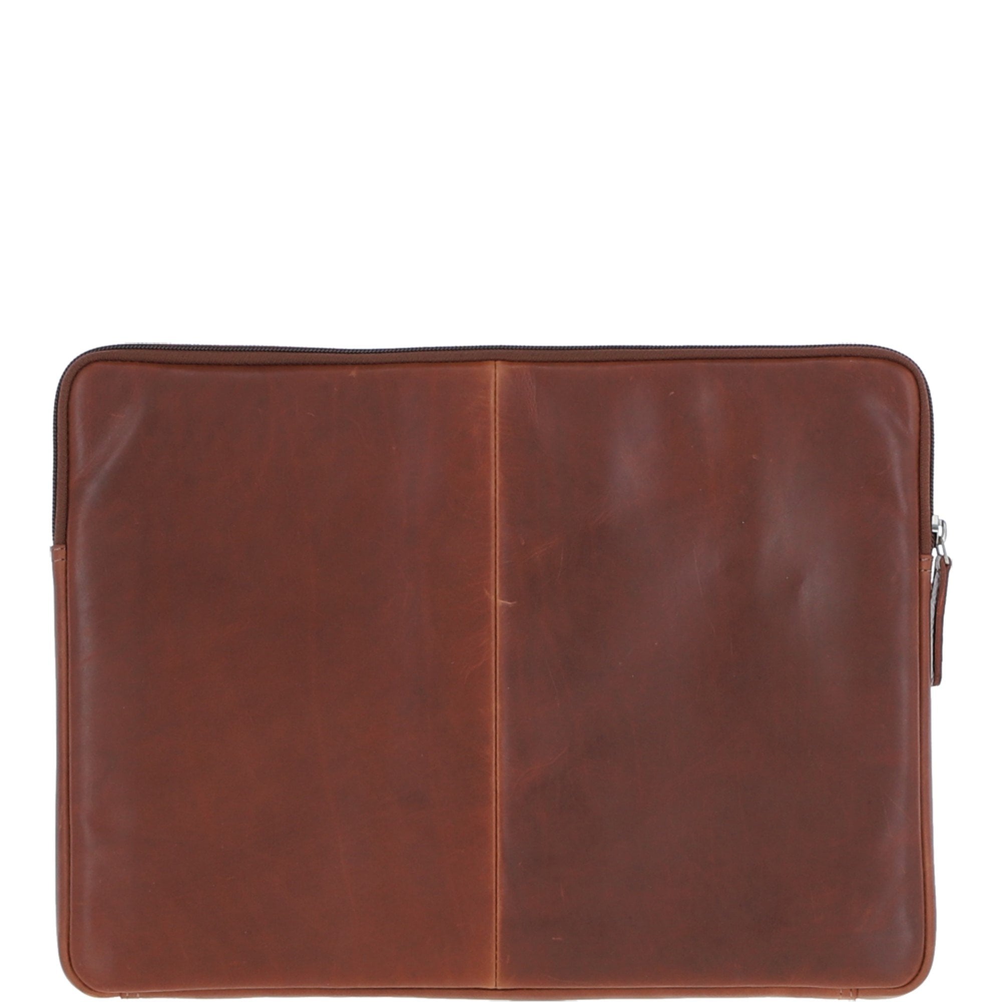 Leather Tablet Holder and A4 Sleeve Section Chestnut: K-40
