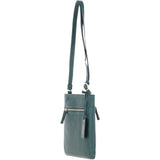 Ashwood Leather Crossbody Bag Green: 63014/cb3