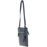 Ashwood Leather Crossbody Bag Navy: 63014/cb3