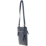 Ashwood Leather Crossbody Bag Navy: 63014/cb3
