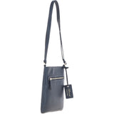 Ashwood Leather Crossbody Bag Navy: 63014/cb3