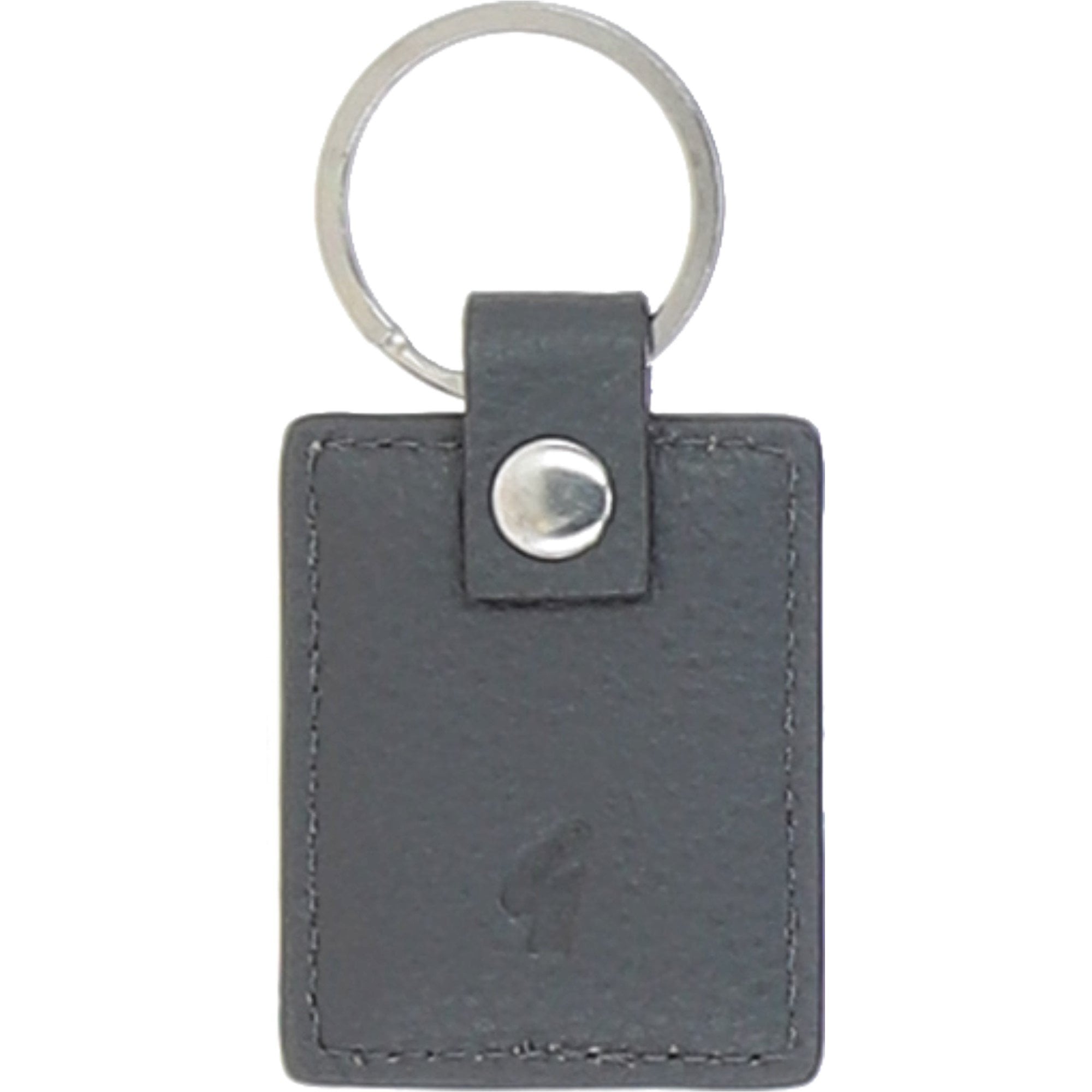 Leather Wallet & Key Ring Gift Set Grey/chalk/red: GB-305-GS