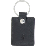 Leather Wallet & Key Ring Gift Set Black/grey/red: GB-305-GS