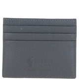 Leather Card Holder & Key Ring Gift Set Grey/chalk/red: GB-304-GS