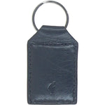 Men's Leather Wallet & Key Ring Gift Set Navy/pink/blue: GB-301-GS