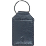 Men's Leather Wallet & Key Ring Gift Set Navy/pink/blue: GB-301-GS