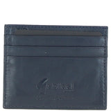 Gabicci Leather Card Holder Navy/grey/red: GB-139-AP
