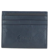 Gabicci Leather Card Holder Navy/pink/blue: GB-139-AP