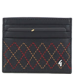 Gabicci Leather Card Holder Black: GB-139-AS