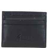 Gabicci Leather Card Holder Black: GB-139-AS