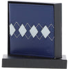 Leather Classic 8 Card Billfold Wallet Blue: GB-156-AC