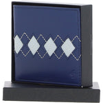 Leather Classic 8 Card Billfold Wallet Blue: GB-156-AC