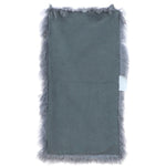 Fenland Lamb Wool Rug Dark Grey: ff-tibetan wool rug