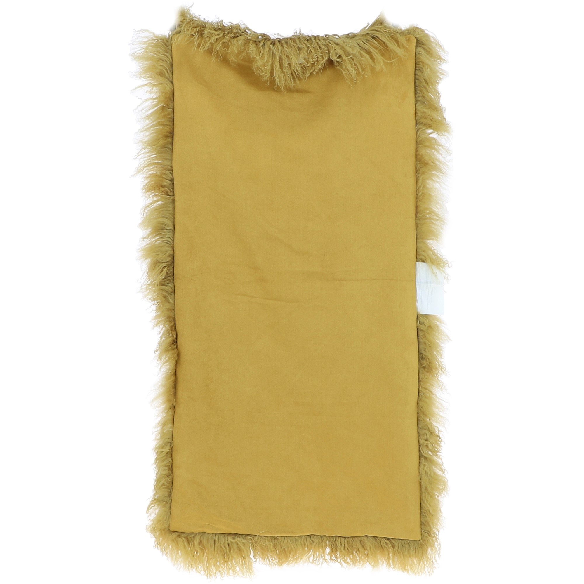 Fenland Lamb Wool Rug Straw Yellow: ff-tibetan wool rug