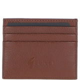 Gabicci Leather Card Holder Tan: GB-139-AC