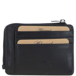 Leather Card Holder Black: 1275-VT