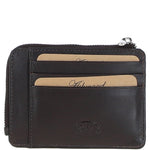 Leather Card Holder Brown: 1275-VT
