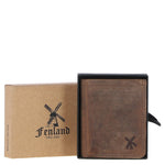 4 Card, ID & Coins Billfold Wallet Mud/black: FEN-555