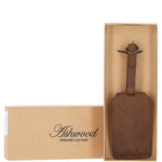 Leather Travel Luggage Tag Tan : Antico tag 1