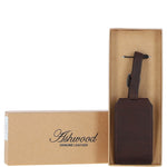 Leather Travel Luggage Tag Brown : Windermere l tag