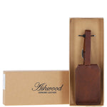 Leather Travel Luggage Tag Tan :soho l tag
