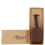 Leather Travel Luggage Tag Brandy :Battersea l tag