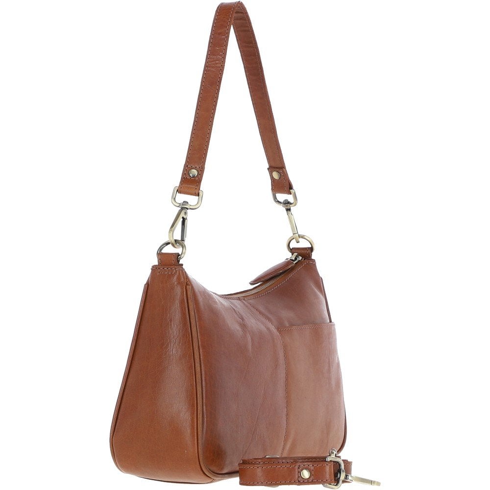 Ashwood Leather Shoulder Bag Honey: T-84