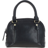 Ashwood Womens Small Leather Tote Bag Black: T-82