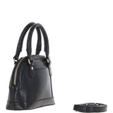 Ashwood Womens Small Leather Tote Bag Black: T-82