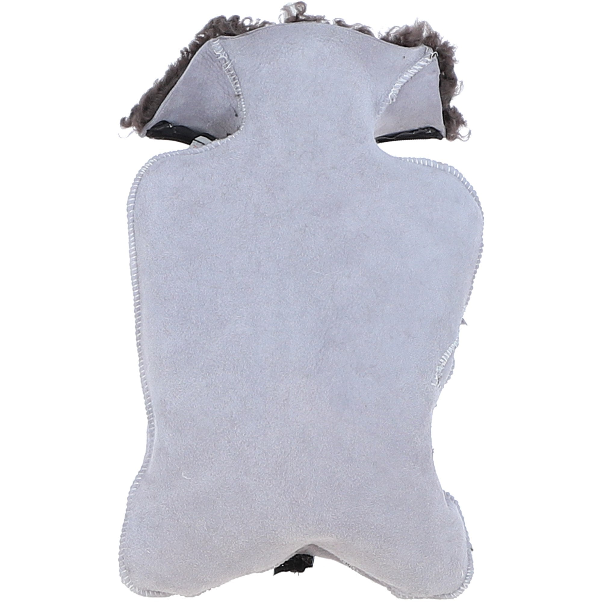 Fenland Curly Wool Hot Water Bottle Cover Coffee 2L