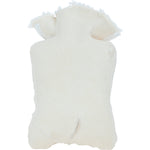 Fenland Curly Wool Hot Water Bottle Cover Ivory 2L