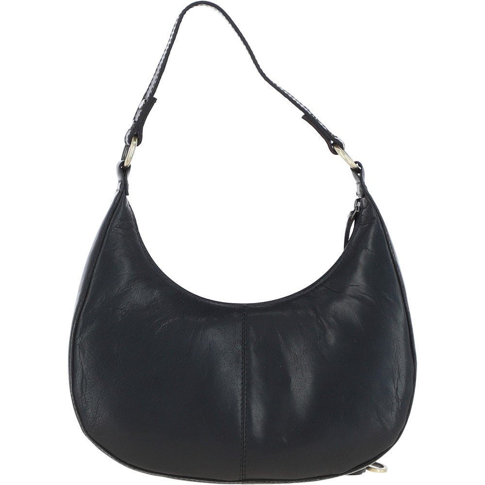 Ashwood Leather Shoulder Bag Black: T-86