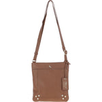 XSpirit' Leather Crossbody Bag Tan: 63033/CB4