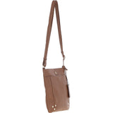 XSpirit' Leather Crossbody Bag Tan: 63033/CB4