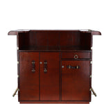 Exquisite Leather Bar Counter Chestnut: tbz1uco641